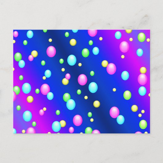 Schwimmblasen Postkarte (Vorderseite)