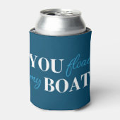 Schwimmboot Dosenkühler (Kanne Vorderseite)