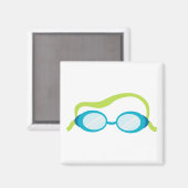 Schwimmbrille Magnet (Vorderseite/Rückseite)