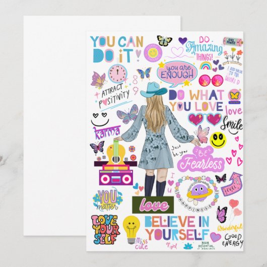 SCHWIMMBÜCHER DANK IHRER KARTEN (Vorne/Hinten)