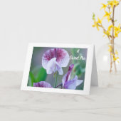 **SCHWIMME PEA** FÜR EINEN **SCHNELLEN BETRAG** AM KARTE (Gelbe Blume)