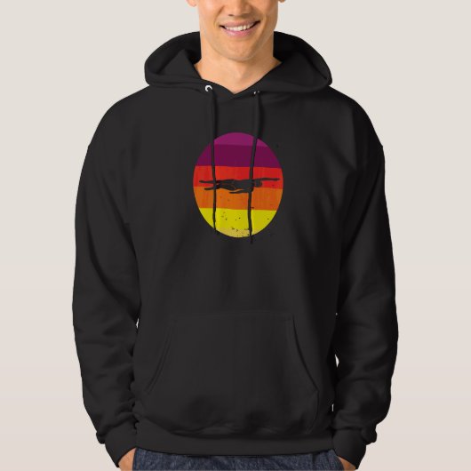 Schwimmen  1 hoodie (Vorderseite)