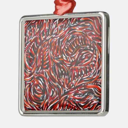 Schwimmen [1] ljs silbernes ornament (Links)