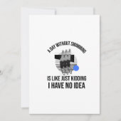 SCHWIMMEN (5) DANKESKARTE (Vorderseite)