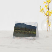 Schwimmen allein...... karte (Gelbe Blume)