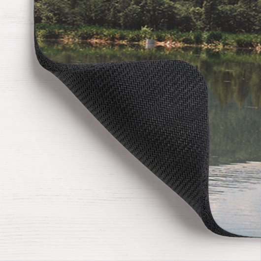 Schwimmen allein...... mousepad (Ecke)