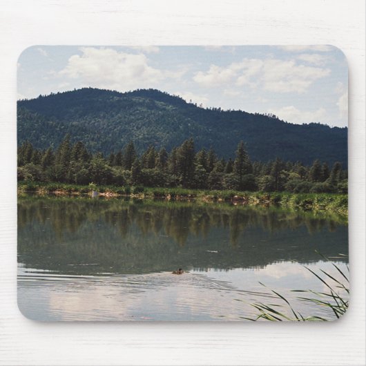 Schwimmen allein...... mousepad (Vorne)