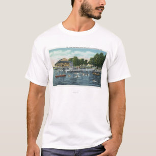 Schwimmen am Bemus Punkt-Strand und dem Kasino T-Shirt