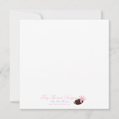 Schwimmen am Party, Sie sind zu einem Pool eingela Einladung (Rückseite)