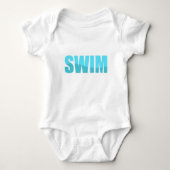 schwimmen baby strampler (Vorderseite)