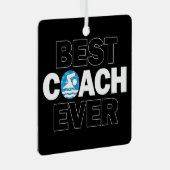 Schwimmen Best Coach Jeden Schwimmen und Tauchen W Ornament Aus Metall (Vorderseite Rechts)