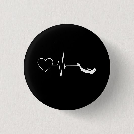 Schwimmen Button (Vorderseite)