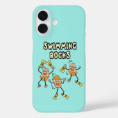 Schwimmen Case-Mate iPhone Hülle (Rückseite)