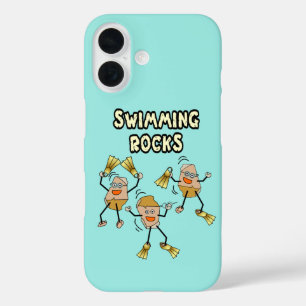 Schwimmen iPhone 16 Hülle