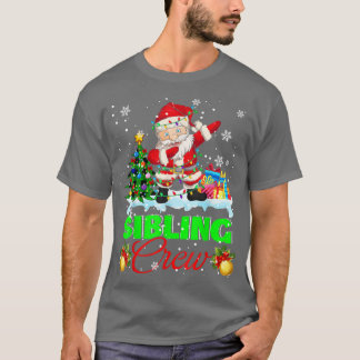 Schwimmen Crew WeihnachtsLICHT Dabbing Weihnachten T-Shirt