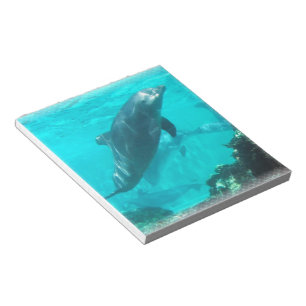 Schwimmen-Delphin-Notizblock Notizblock