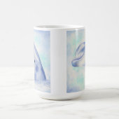 Schwimmen-Delphin-Tasse Kaffeetasse (Mittel)