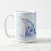 Schwimmen-Delphin-Tasse Kaffeetasse (Links)
