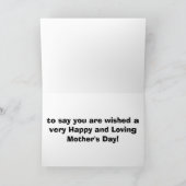 SCHWIMMEN DER FISCHE, UM ZU SAGEN, HI UND GLÜCKLIC KARTE (Innenseite)