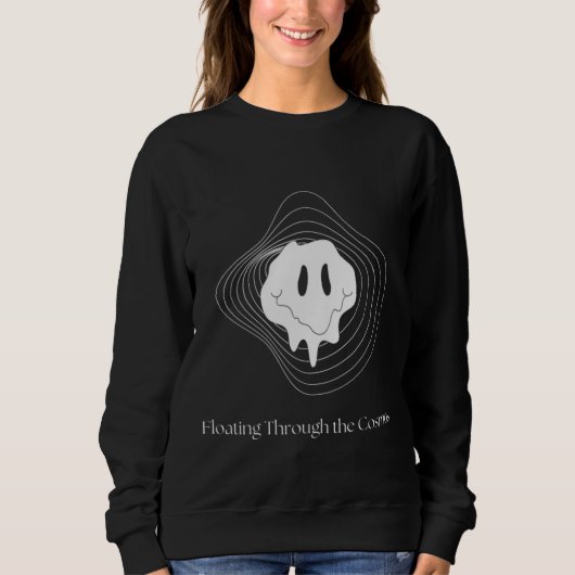 Schwimmen durch den Kosmos Sweatshirt (Vorderseite)