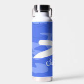 Schwimmen Entwurf deines Kupfer-Vakuum isoliert Trinkflasche (Vorne)