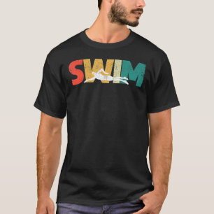 Schwimmen erschüttert Schwimmen Schwimmer Passion T-Shirt