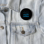 Schwimmen Fan gibt Anatomie eines Schwimmers Button (Beispiel)