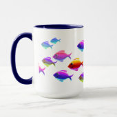 Schwimmen-Fische Tasse (Links)