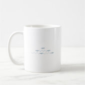 Schwimmen-Fischeemoticons-Logo Kaffeetasse (Links)