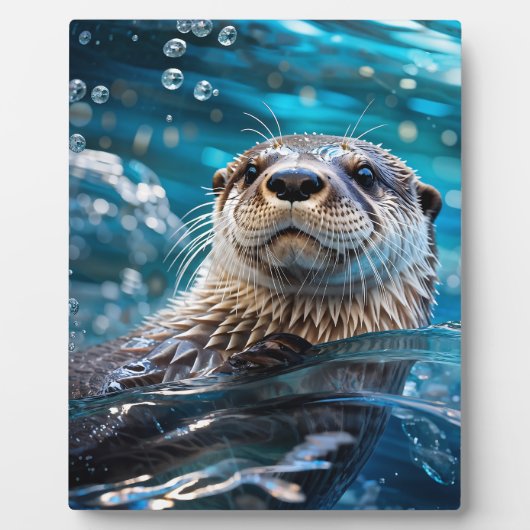 Schwimmen Fotoplatte (Vorderseite)