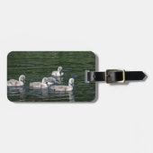 Schwimmen-Freunde Gepäckanhänger (Vorderseite horizontal)