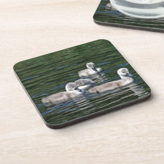 Schwimmen-Freunde Getränkeuntersetzer (Linke Seite)