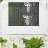 Schwimmen-Freunde Handtuch (Gefaltet)