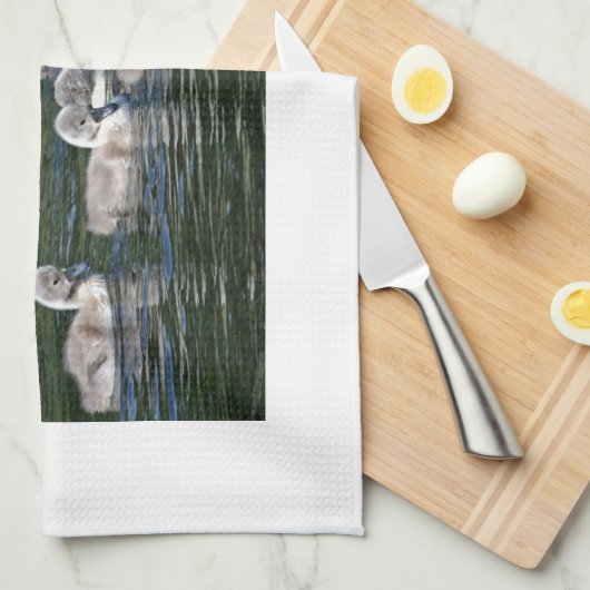 Schwimmen-Freunde Handtuch (Viertel Falte)