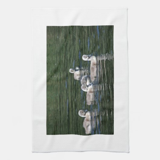 Schwimmen-Freunde Handtuch (Vertikal)