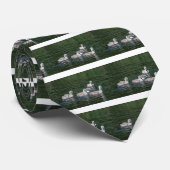 Schwimmen-Freunde Krawatte (Gerollt)