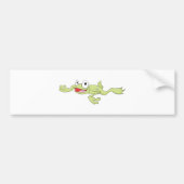 Schwimmen-Frosch Autoaufkleber (Vorne)