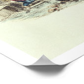 Schwimmen für Damen, 1844 (Litho) Poster (Ecke)