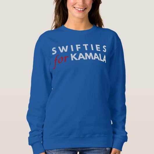 Schwimmen für Kamala Sweatshirt (Vorderseite)