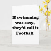 Schwimmen-Fußball Karte (Gelbe Blume)