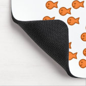 Schwimmen gegen die Erholung Mousepad (Ecke)