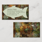 Schwimmen gegen die Gezeiten Visitenkarte (Vorne/Hinten)