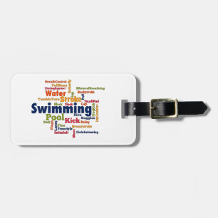Schwimmen Gepäckanhänger