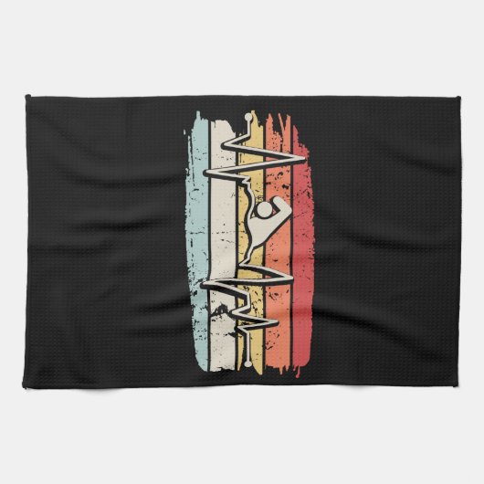 Schwimmen Geschirrtuch (Horizontal)