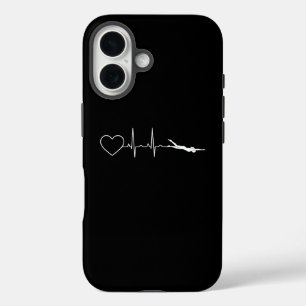 Schwimmen - Herzschlag iPhone 16 Hülle