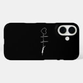 Schwimmen - Herzschlag Case-Mate iPhone Hülle (Rückseite (Horizontal))