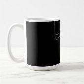 Schwimmen - Herzschlag Kaffeetasse (Links)