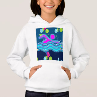 Schwimmen - Hobby, Übung, Sport Hoodie