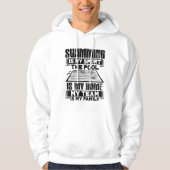 Schwimmen Hoodie (Vorderseite)