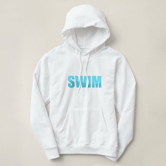 schwimmen hoodie (Design vorne)